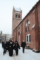 Святейший Патриарх Кирилл осматривает калининградские храмы 