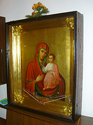 Икона Божией Матери «Иверская» в Крестовоздвиженском соборе г.Калининграда