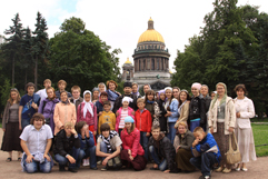 Калининградские паломники в Санкт-Петербурге