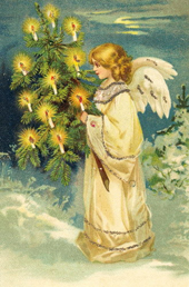 Рождественская открытка - неотъемлемая часть праздника
