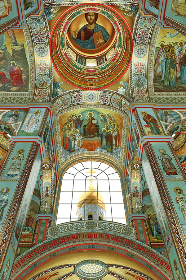 Храм Христа Спасителя потолок