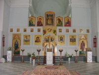 Внутреннее убранство храма