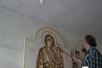 Написание иконы Пресвятой Богородицы