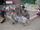 Ужин в разгаре...
