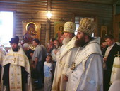 Всенощное бдение под праздник Преображения Господня в Малом кафедральном соборе Христа Спасителя г. Калининграда