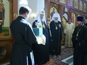 Посещение Святейшим Патриархом храма св. Герасима Болдинского