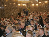 Множество людей пришло на Великое освящение собора