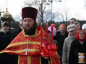 Фото22. Пасхальный молебен. Отец Владимир Кузьмин