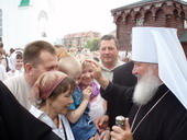 Фото 5. После праздничного богослужения в г.Светлый