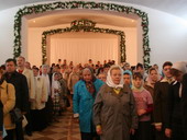 Фото 7. Во время освящения Храма Воинской Славы